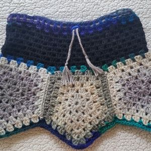 Handmade crochet skirt / cover up size large